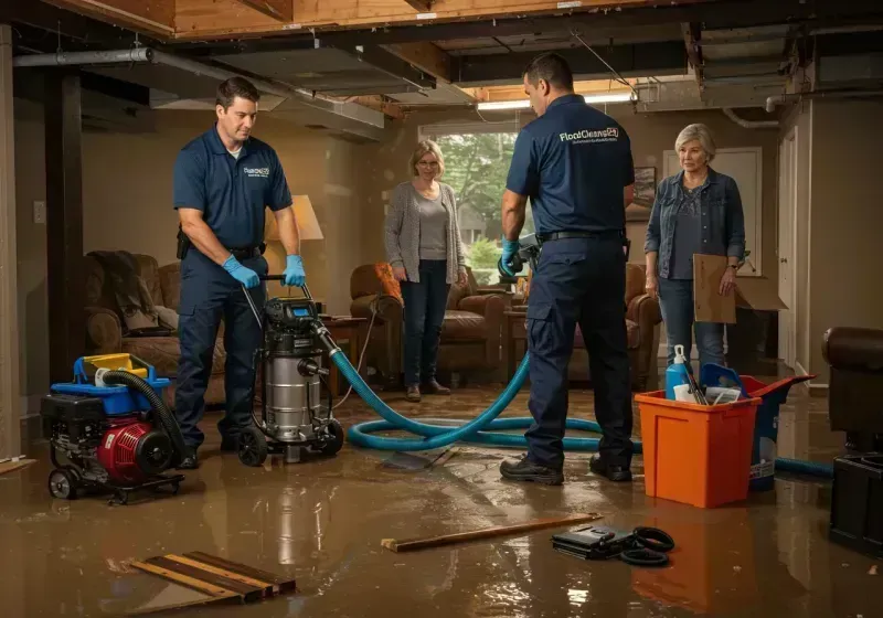 Basement Water Extraction and Removal Techniques process in Oak Ridge, FL